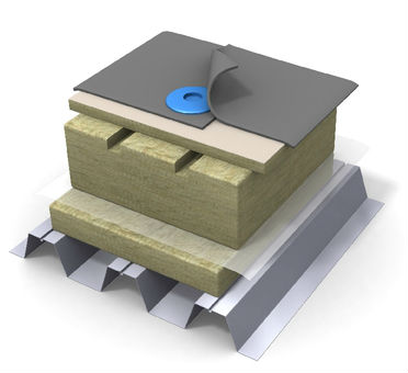 Dwuwarstwowa izolacja dachów płaskich PAROC Air
